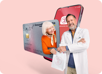 Telefon mit Apotheker und Kunde