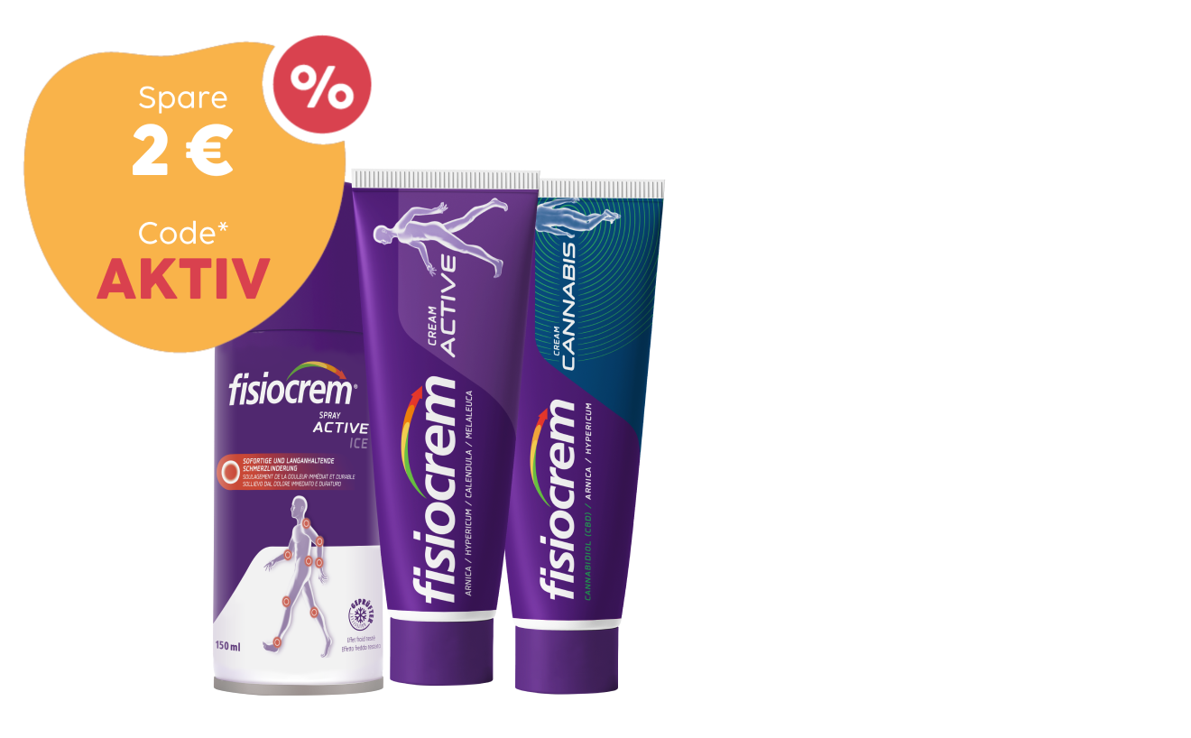 Anzeige: 2 € Rabatt auf fisiocrem mit dem Code AKTIV