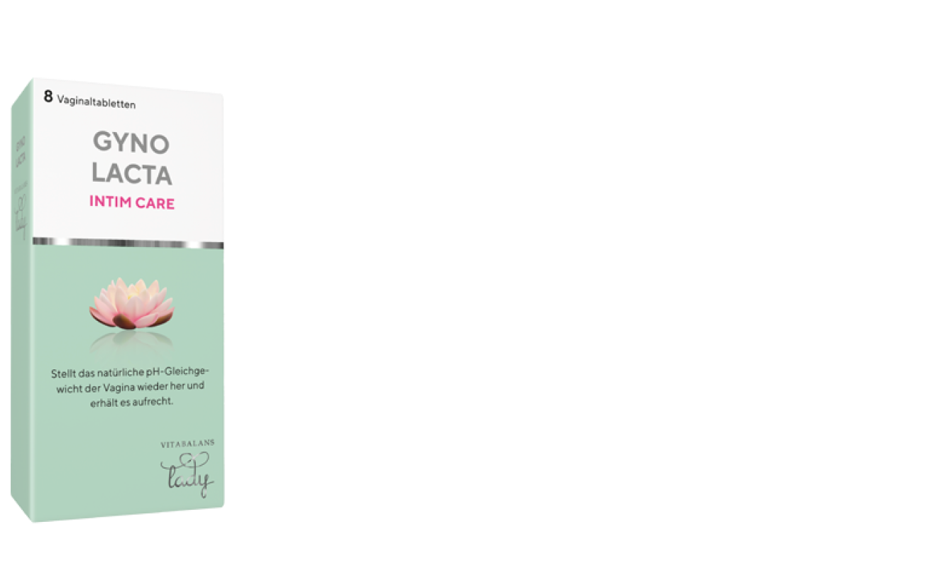 Anzeige: Intimflora in Balance. Gynolacta Vaginaltabletten für einen gesunden pH-Wert. Milchsäure zur Vorbeugung & Behandlung akuter bakterieller Vaginose.